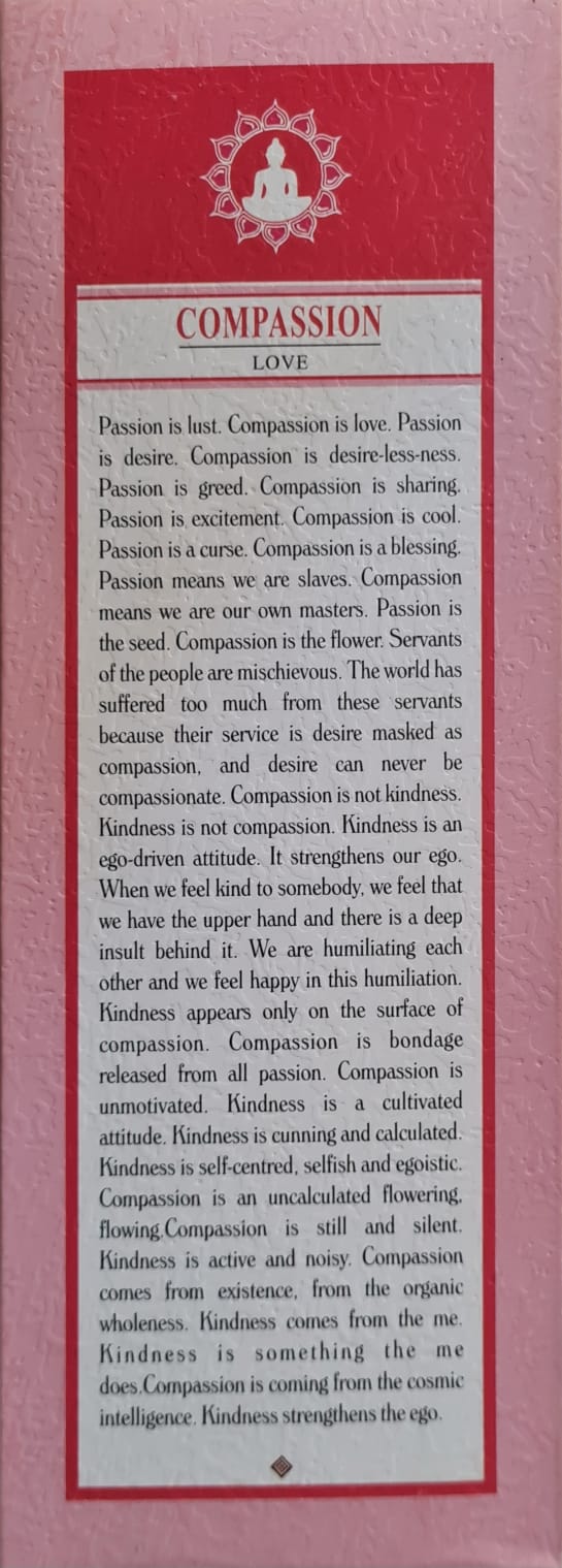 Incense Sticks - Compassion