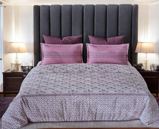 Bliss Flower Pattern Printed Bedsheet