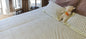 Elegant Green Leaf Handblock Printed Bedsheet